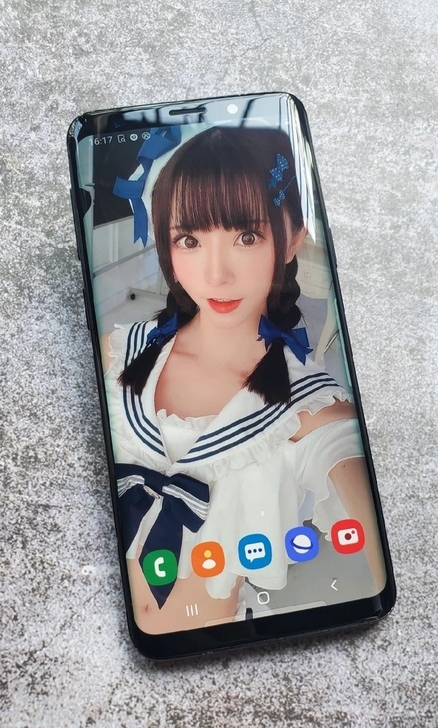 原装自用三星s9国行系统几乎全新曲面屏手机...