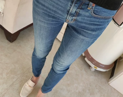 外贸大码女春夏紧身显瘦修身小脚长裤高腰弹力...