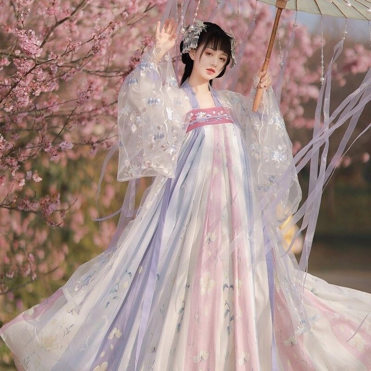 【全新包邮】「樱洛」茗月萱齐胸襦裙套装汉服...
