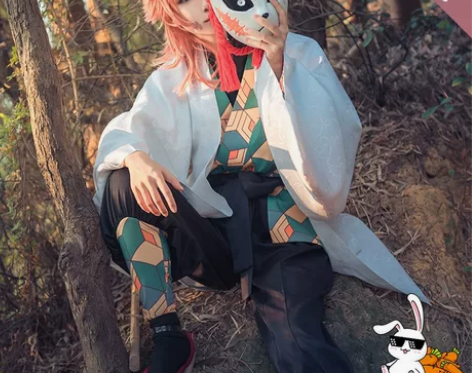 【锖兔】【面具+服装+鞋子】多肉君 鬼灭之...