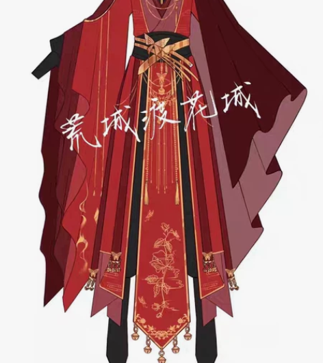 预售荒城渡花城cos，如样衣不戳我就转定金...