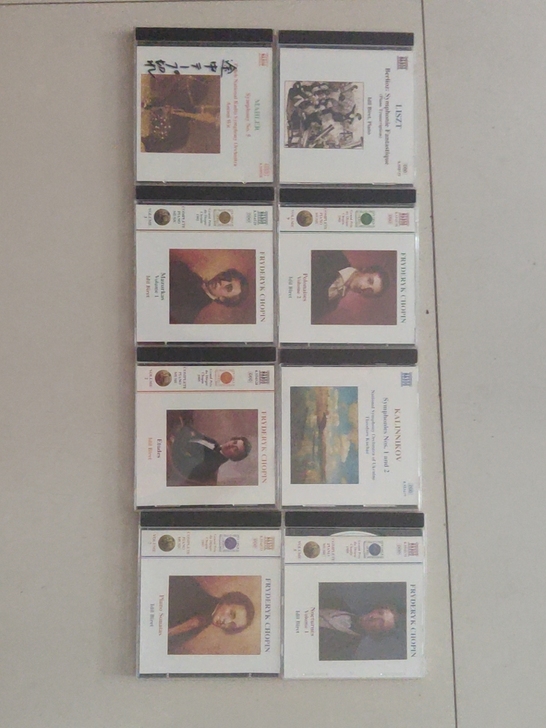 拿索斯古典音乐CD，8盘，打包出，100块...