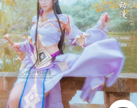 王者荣耀cos服 露娜 紫霞仙子cos服露...