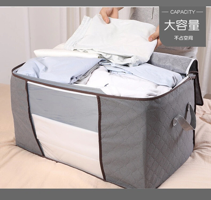被子衣服收纳袋大号衣物棉被打包袋整理袋行李...