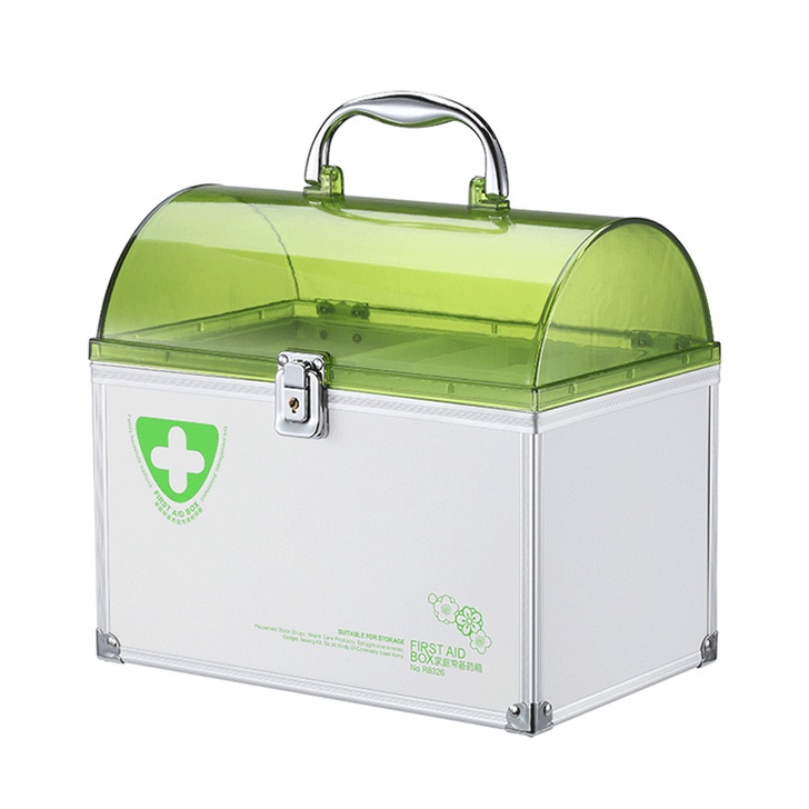 金隆兴R8326家庭家用药箱分层多格安全医...