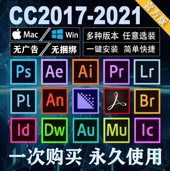 ps图片处理修人像AE AI各种软件修图安...