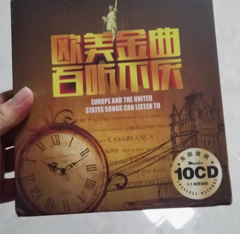 英文歌曲  汽车载cd碟片  欧美经典老歌...