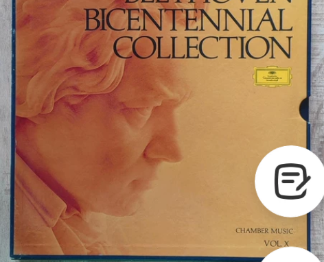 DG公司，贝多芬辉煌室内乐5LP盒装黑胶套...