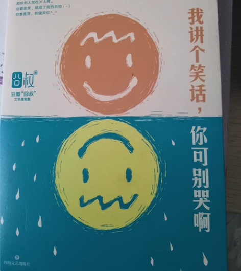 我讲个笑话你可别哭啊青春文学囧叔现当代随笔...