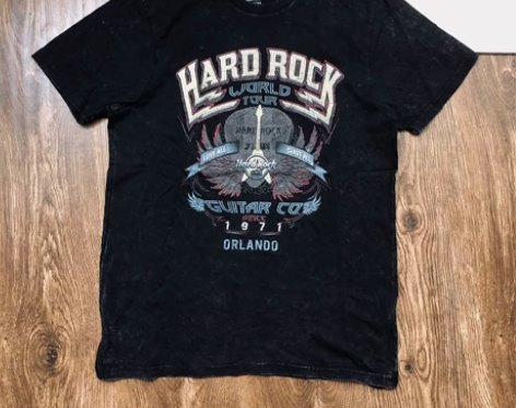 欧美单外贸全新hardRock男式短袖T恤...