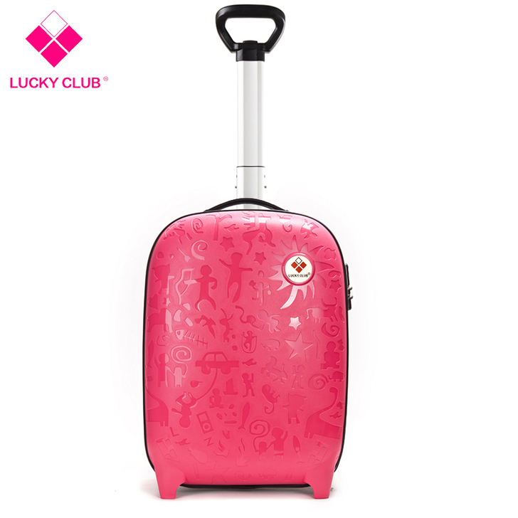 Lucky Club拉杆箱可爱韩版旅行箱子...