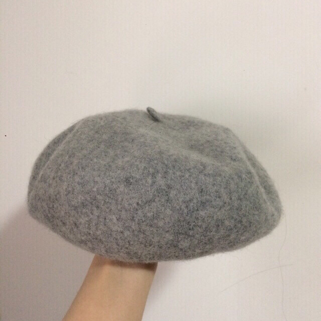 画家帽贝雷帽全新纯羊毛帽子