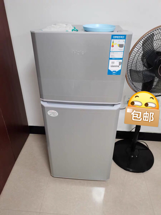 小型冰箱特价海尔家用宿舍用租房用迷你冷藏冷...
