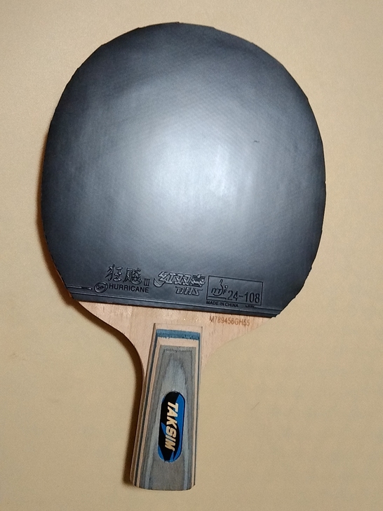 蝴蝶王泰克西姆（直板）芳基碳素成品乒乓球拍