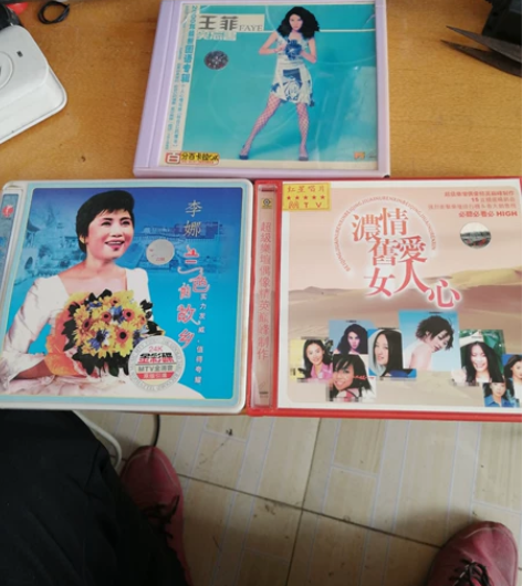 王菲 李娜 等VCD歌曲 光盘，单碟装 三...