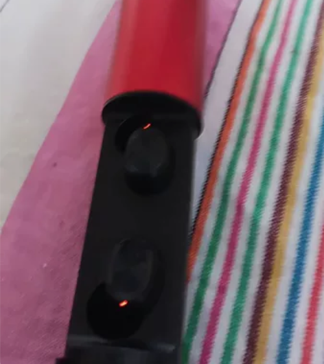 包邮清仓大屏LED数显马卡龙紫蓝牙耳机tw...