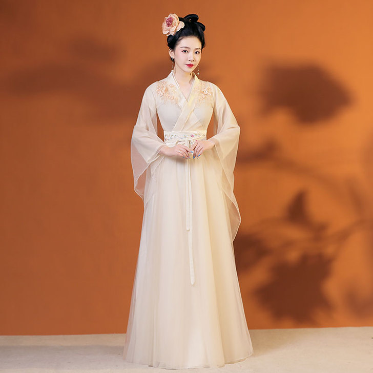 【狂欢价】古装女改良汉服仙女飘逸古风大合唱...