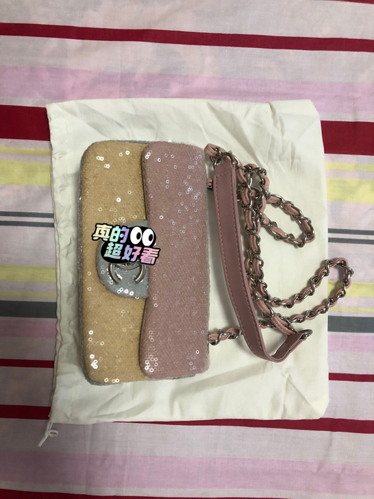 超美小香风 鳞片 拼色亮片迷你女包 真皮 ...