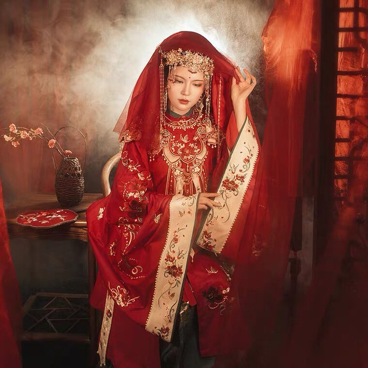 不系舟倾尽天下汉服女秋季明制立领长袄