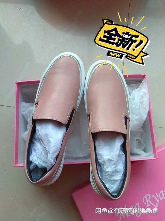 韩版新款乐福鞋真皮平底单鞋圆头厚底懒人鞋休...