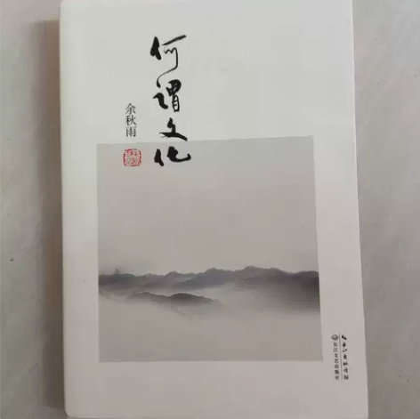 何谓文化 余秋雨 九成新左右的正版书，内页...