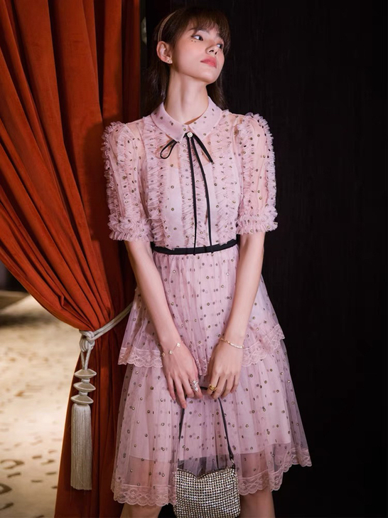 粉色减龄蓬蓬裙 特价包邮不退换