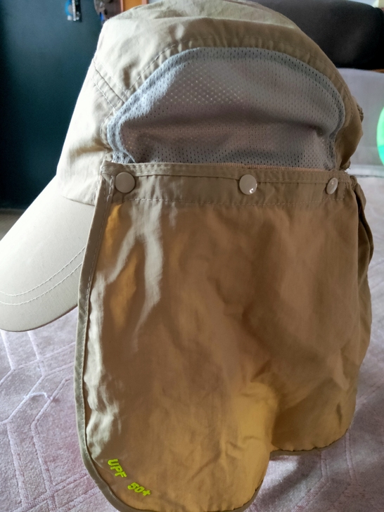 户外防晒系数50遮阳可调节大小多功能帽子