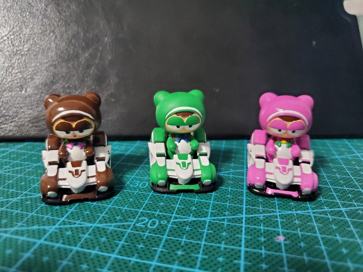 跑跑卡丁车周边,蔷薇棉花糖,3D打印后手工...