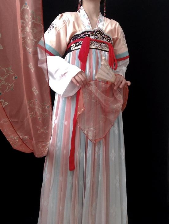 仙楚姬原创汉服女【浮笙】全套六米摆