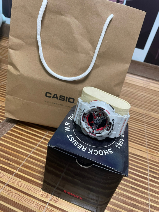 个人闲置！卡西欧30周年纪念白手表 男 女...