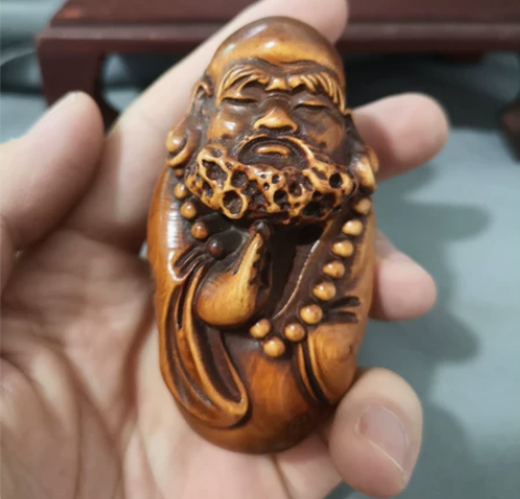 手把件木雕摆件达摩祖师摆件，图片实拍，特别...