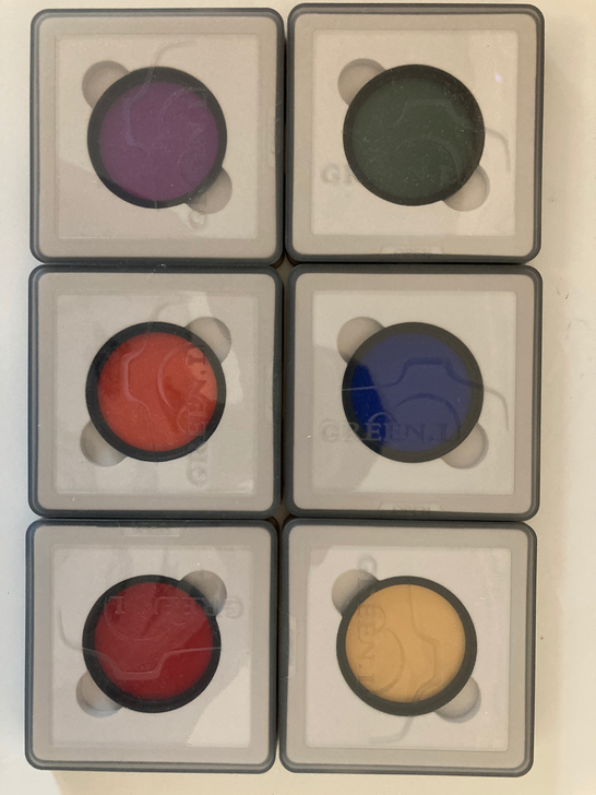 彩色滤镜 52mm 黑白摄影 6色不单卖 ...