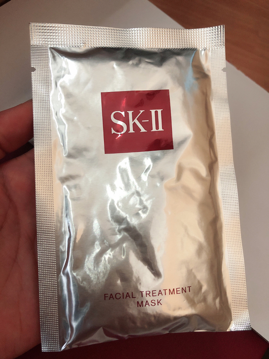 天猫官方旗舰店买神仙水送的SK2前男友面膜...