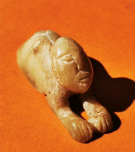 早期玉雕 抽象派，尺寸6.3厘米，价位实在...