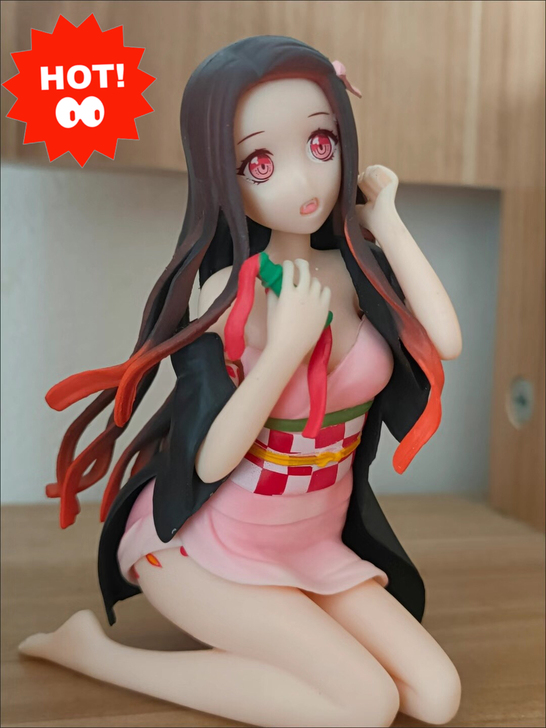 鬼灭之刃 血弥祢豆子 跪姿 周边手办玩具 ...