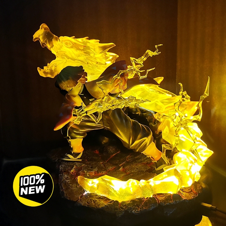 【现货速发】鬼灭之刃手办灶门炭治郎称豆子炎...