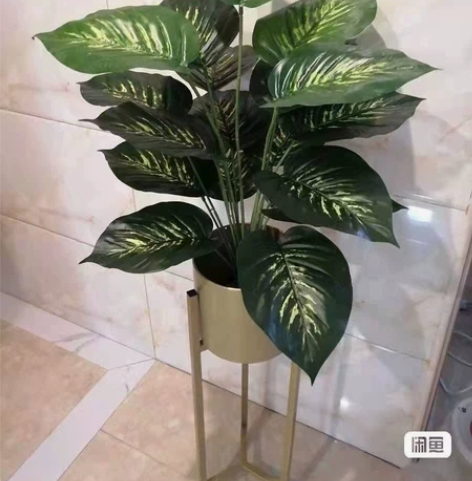 亏本处理绿植+花篮 仿真植物孔雀萝北欧风软...