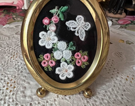 西洋画vintage德国80年代手工制作的...