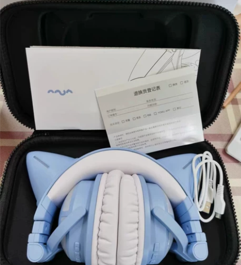 YOWU/妖舞 猫耳耳机三代头戴式蓝牙无线...