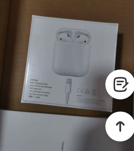 出全新未拆封Airpods（送两副可爱的耳...