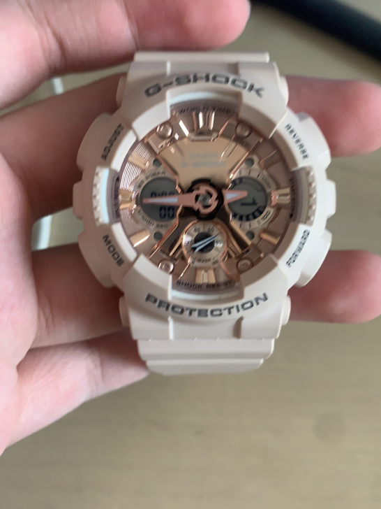 卡西欧手表女gshock限量独角兽樱花粉b...