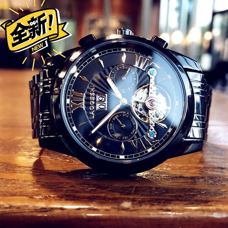 2021新款全自动防水手表 韩版时尚手表多...