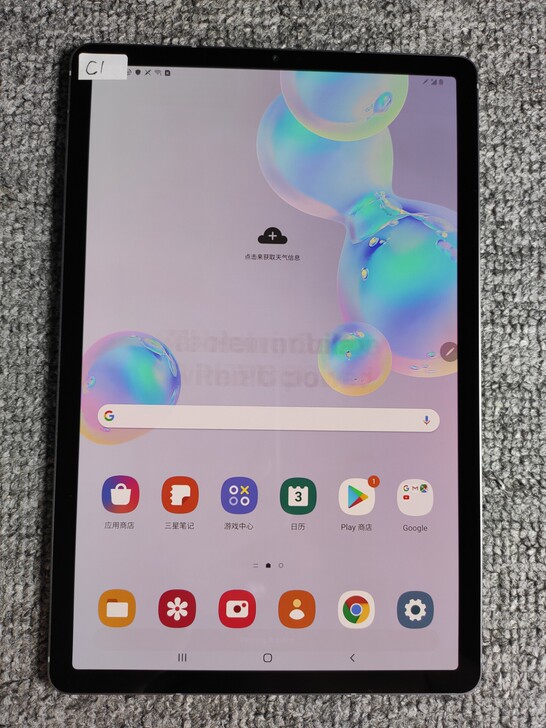 三星顶级旗舰平板tab s6 T867到货...