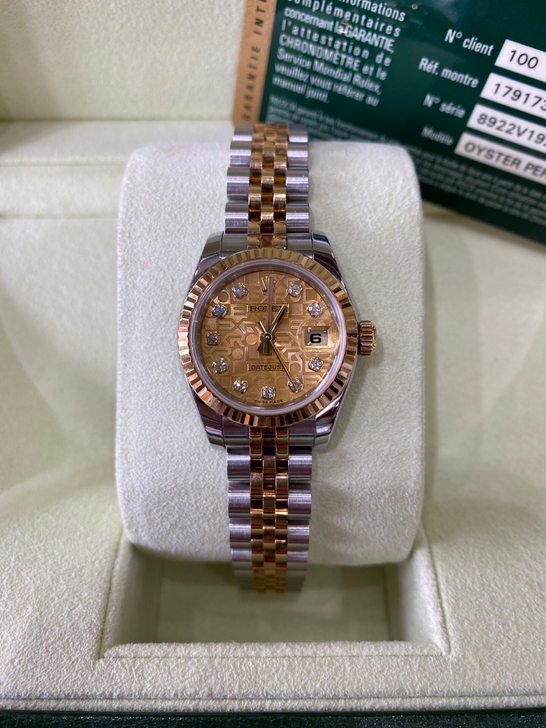 劳力士女装日志型系列:型号179173-6...