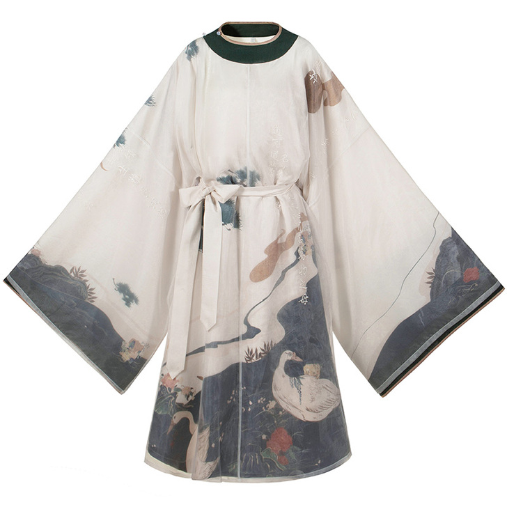 【十三余 小豆蔻儿】[换鹅帖]刺绣双层宋圆...