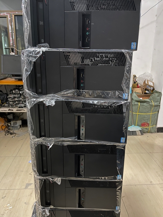 急售包邮九成新二手台式机联想品牌台式办公家...