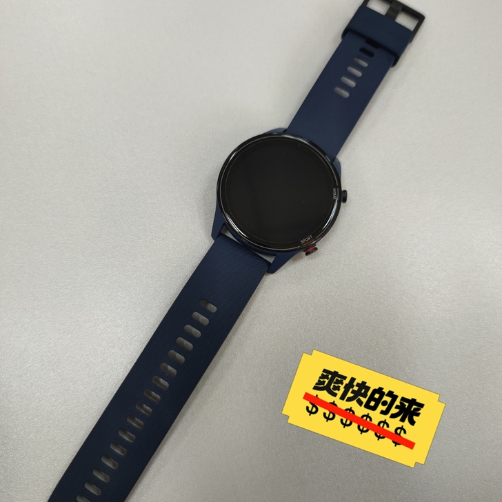 自用 小米手表color运动版 水墨蓝 ...