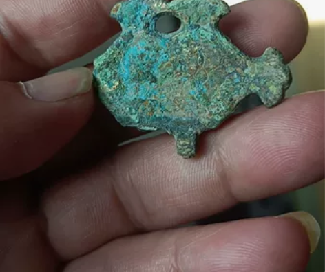 辽金鎏金杂件，带工艺，保真保老，品相如图，...