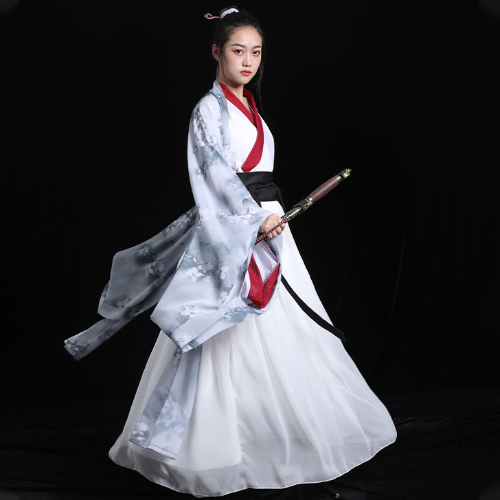 侠客汉服女红颜古装夏魏晋风飘逸仙气古风超仙...