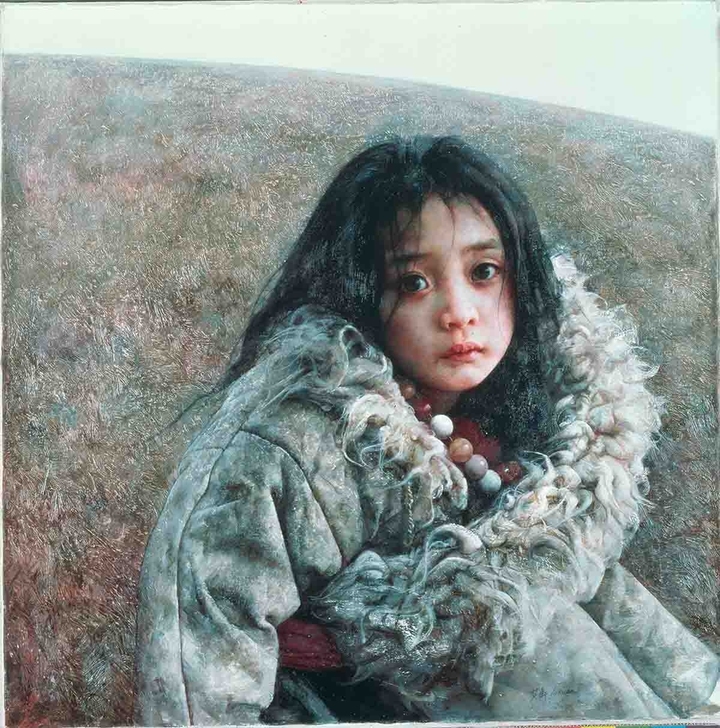 艾轩系列作品  微喷油画 材质：防水油画布...
